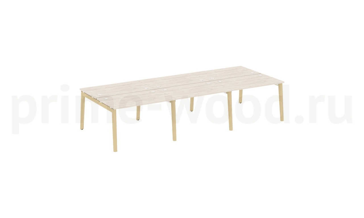 Рабочая станция, опоры - массив дерева ONIX WOOD 354x148x75 - фото 5